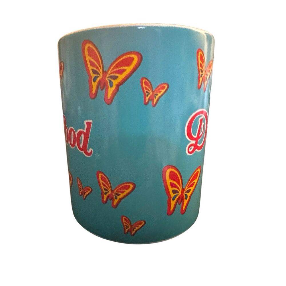 Dollywood Parks & Resorts Butterfly COFFEE MUG Colorful Ceramic HTF - Picture 3 of 5